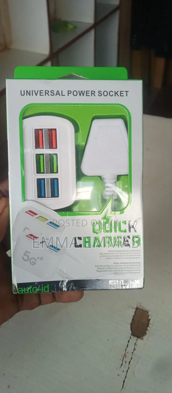 Quick Charger With Multiple Ports