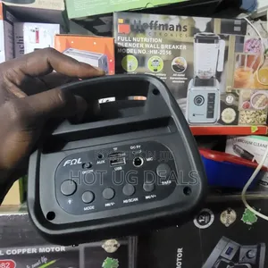 FQL Portable Dual-Driver Bluetooth Party Speaker With RGB Lights