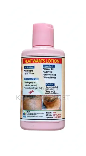 Flat Warts Lotion