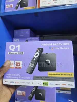 Q1 Allwinner H313 Android TV Box With Bluetooth