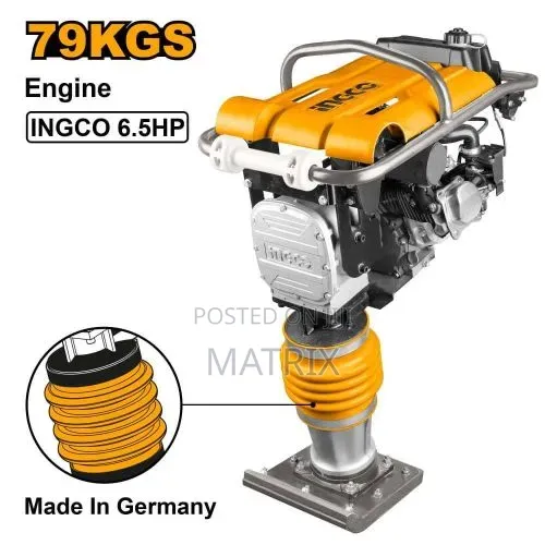 INGCO Gasoline Tamping Rammer - Jamper Compactor
