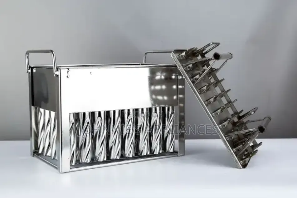 Stainless Steel Ice Popsicle / Ice Lolly Mold Tray