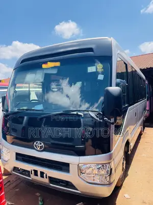 Toyota Coaster 2017 Silver