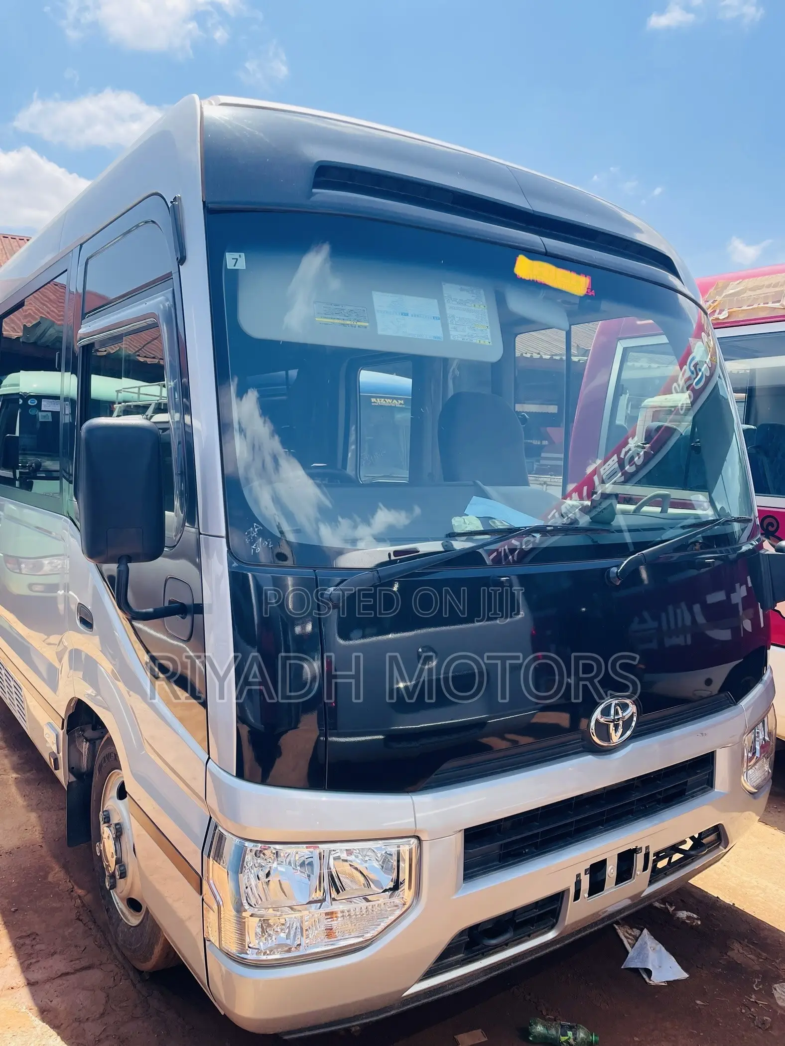 Toyota Coaster 2017 Silver