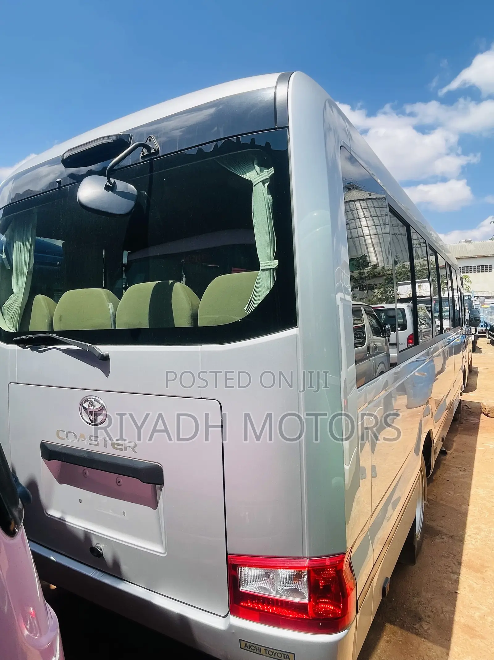 Toyota Coaster 2017 Silver