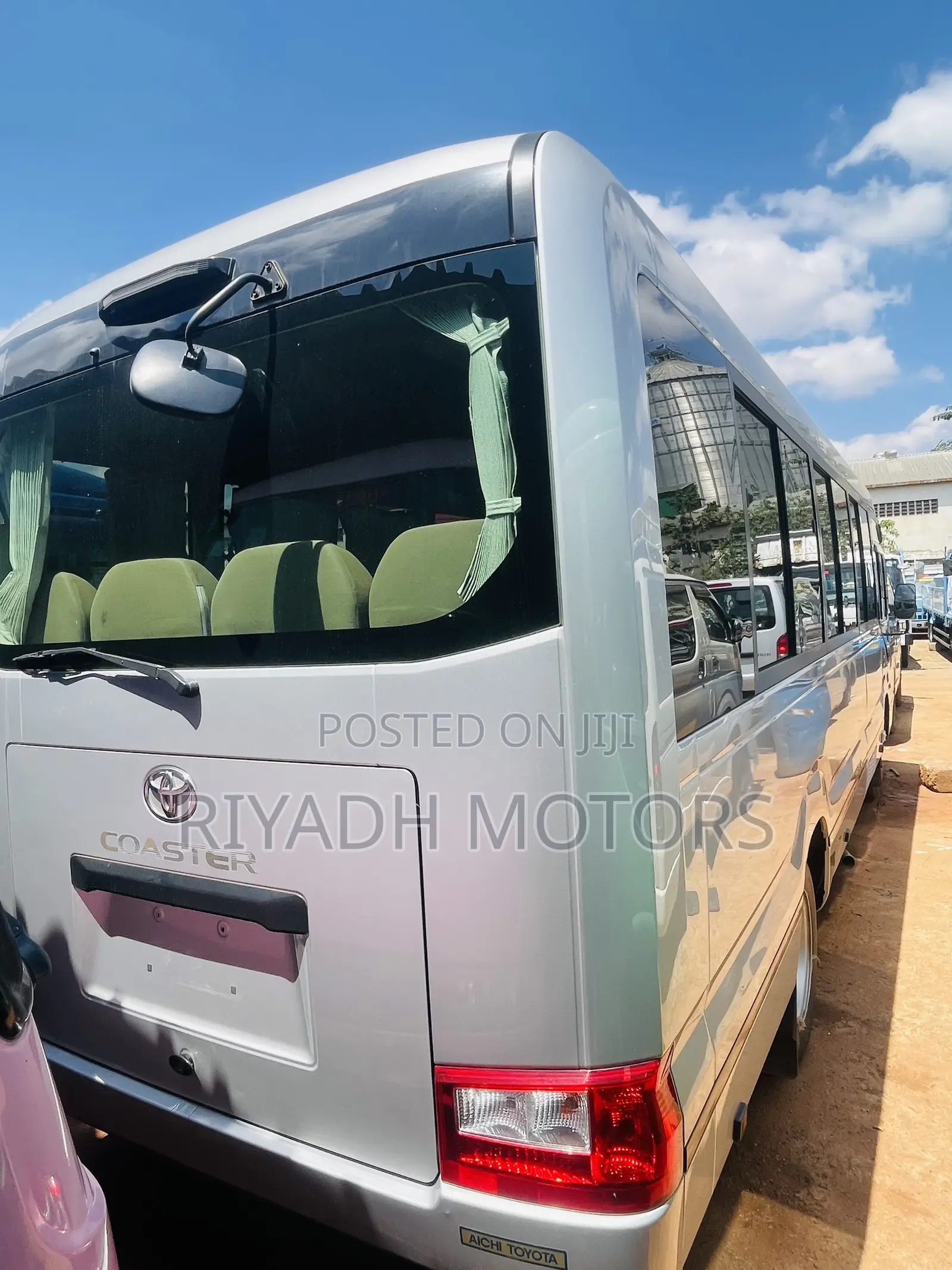 Toyota Coaster 2017 Silver