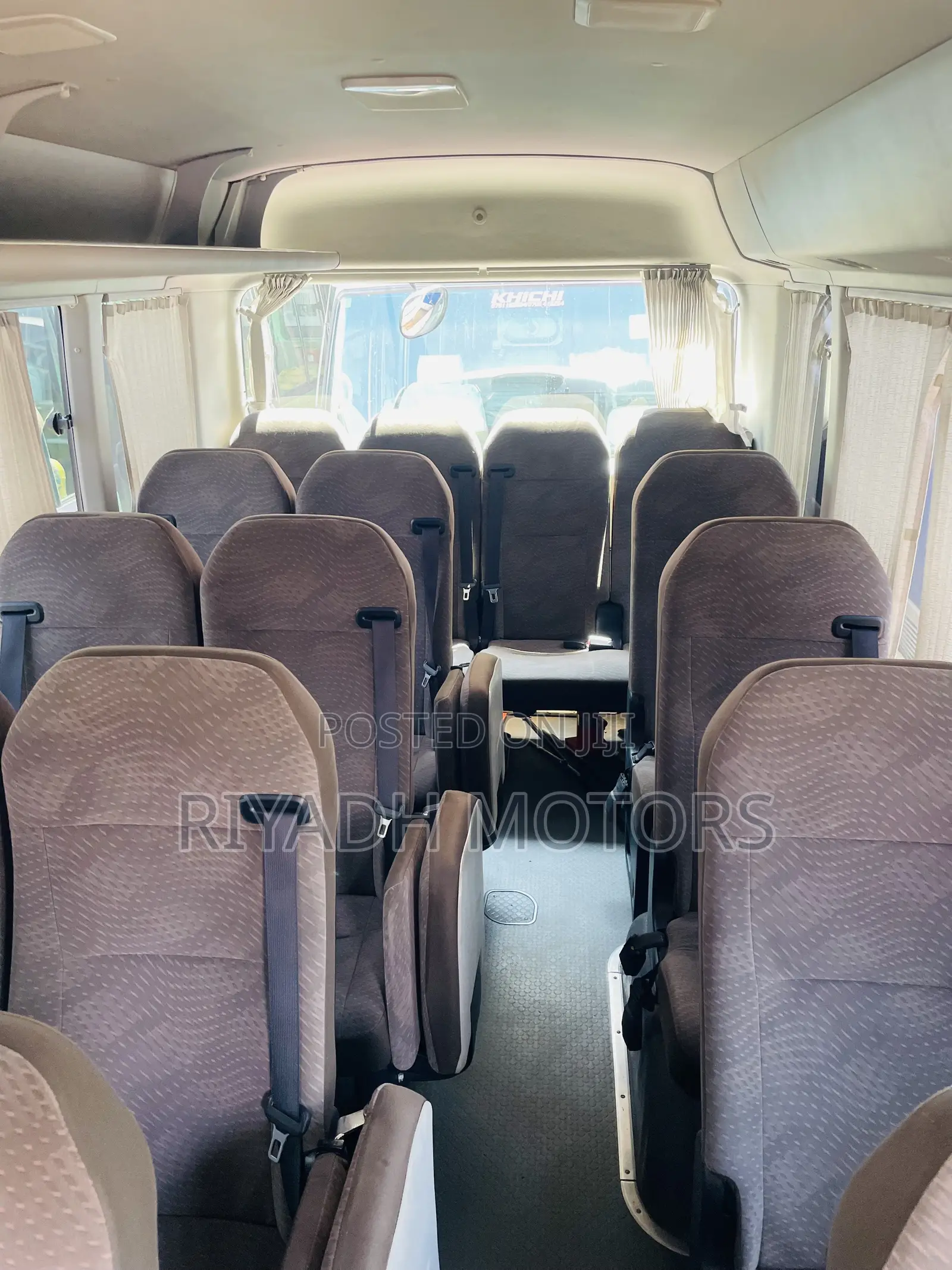 Toyota Coaster 2017 Silver
