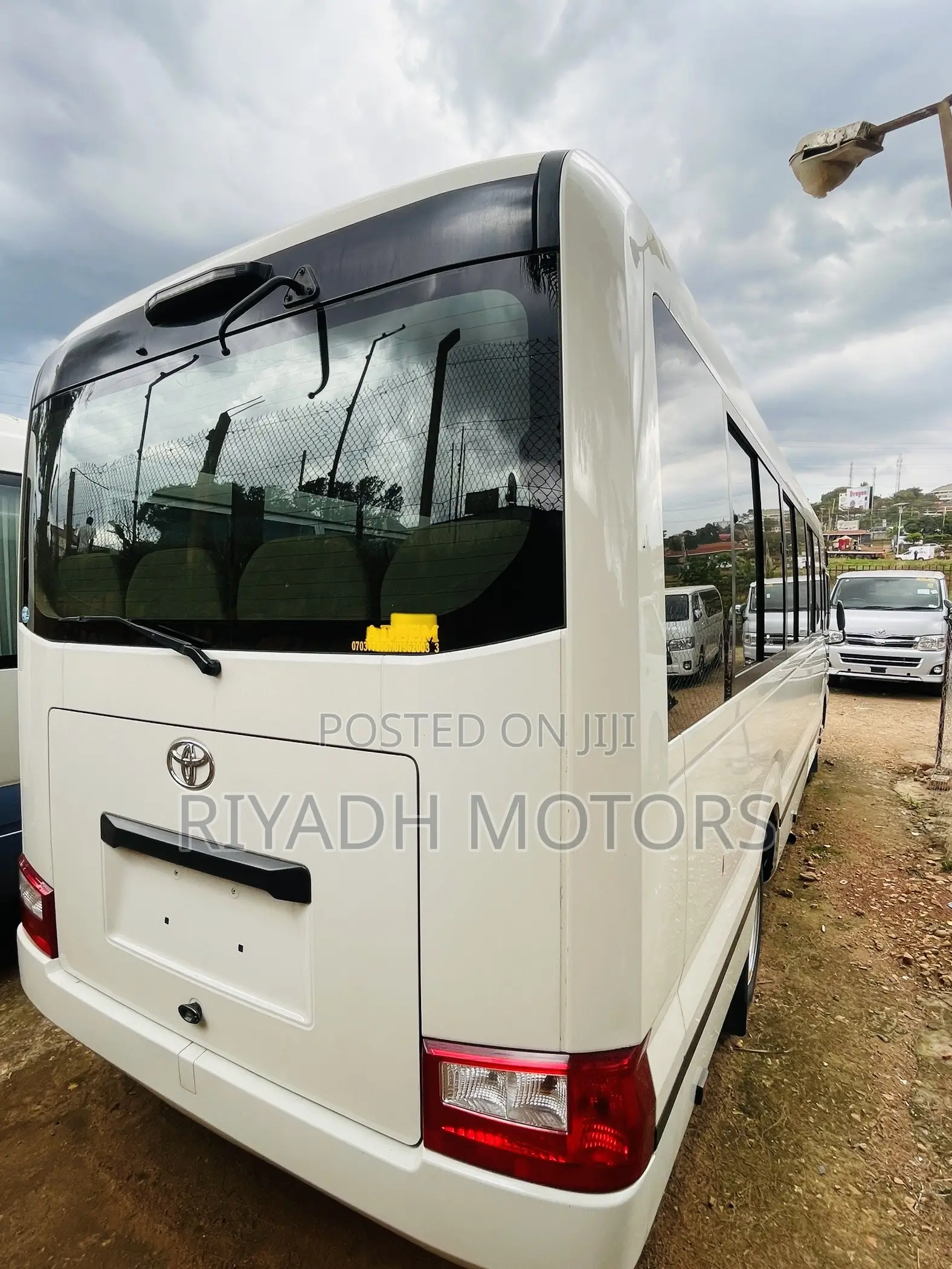 Toyota Coaster 2018 White