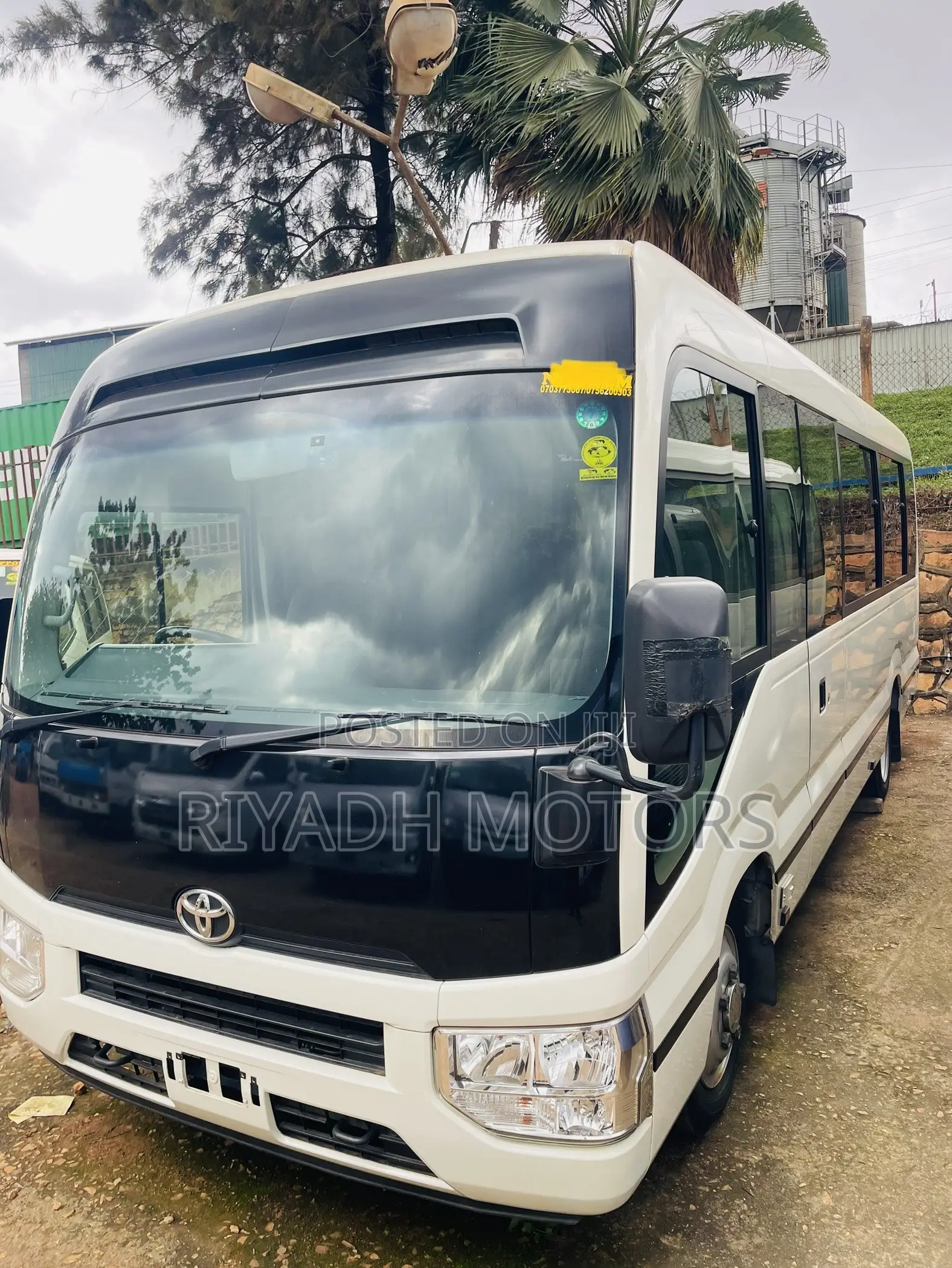 Toyota Coaster 2018 White