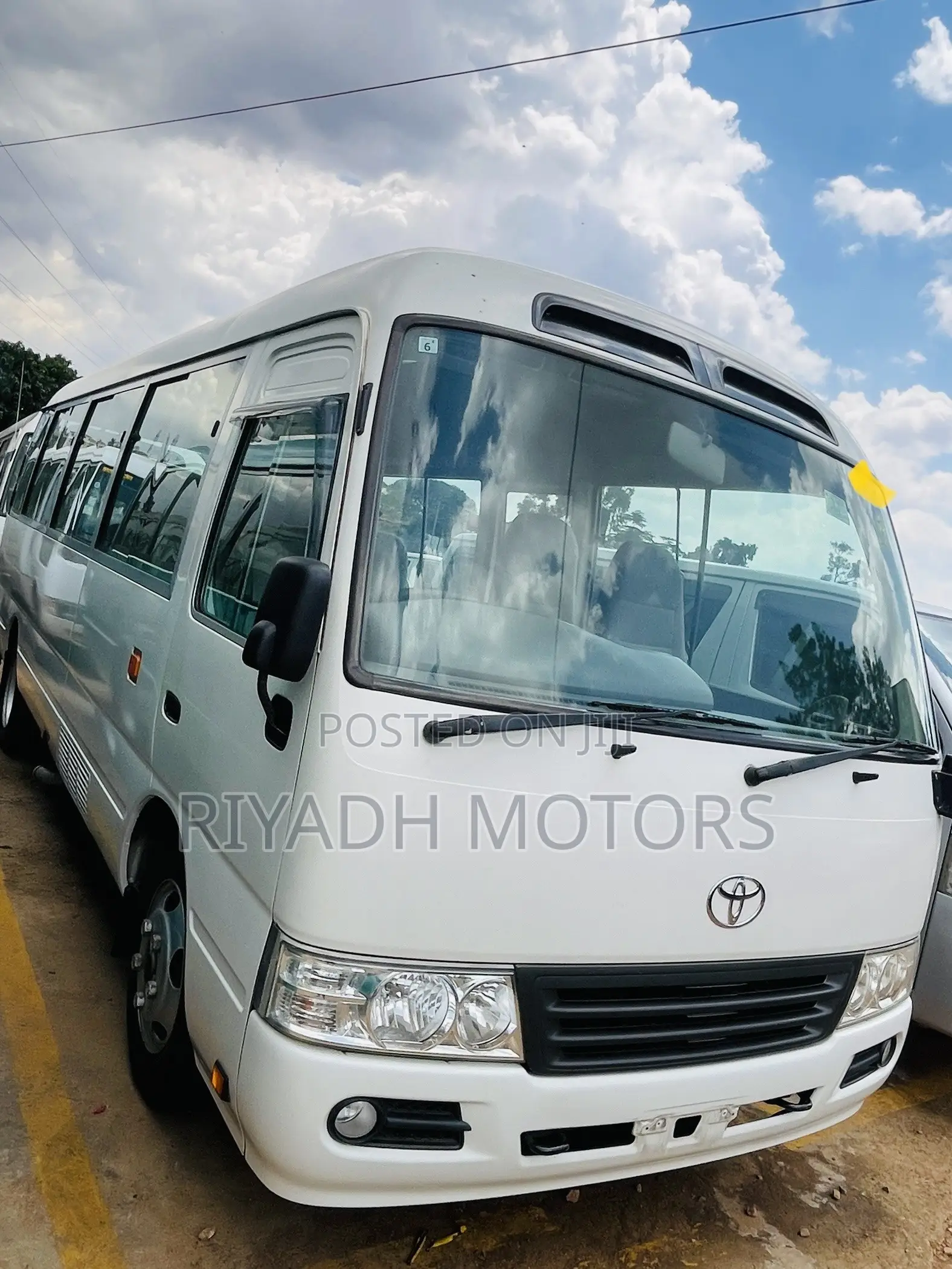 Toyota Coaster 2013 White