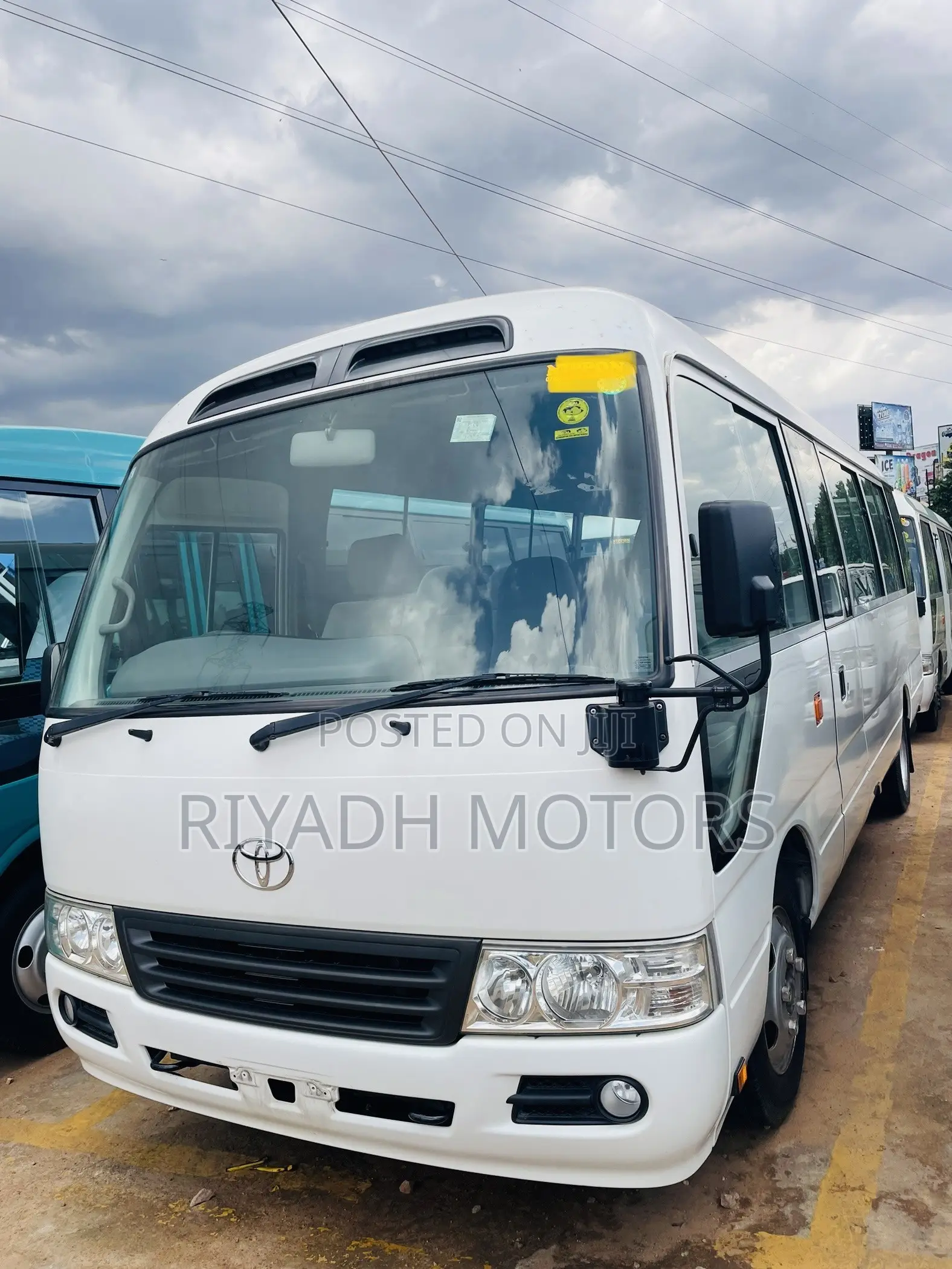 Toyota Coaster 2013 White