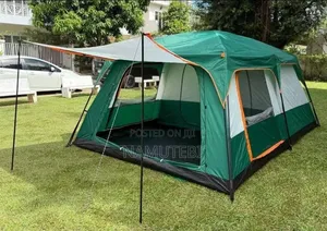 8 People Double Room Camping Tent