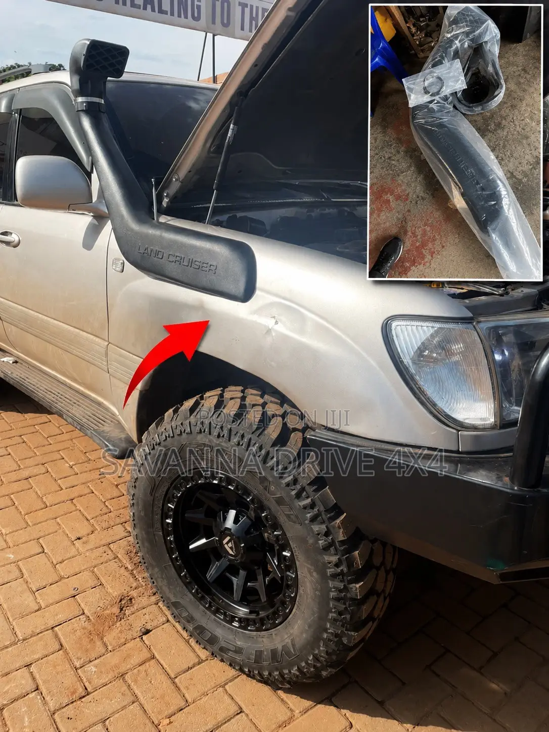 Snookers for Land Cruiser 100