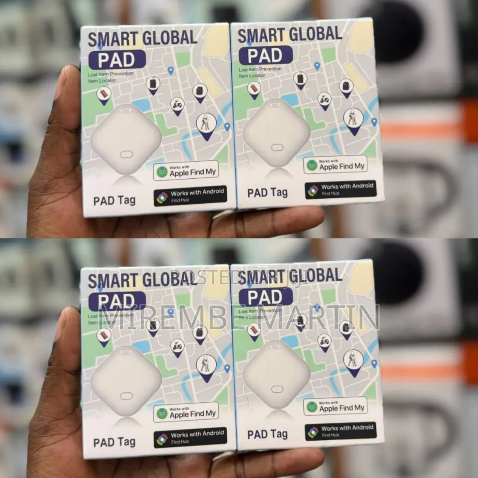 Smart Global Pad (PAD Tag) Bluetooth Item Tracker