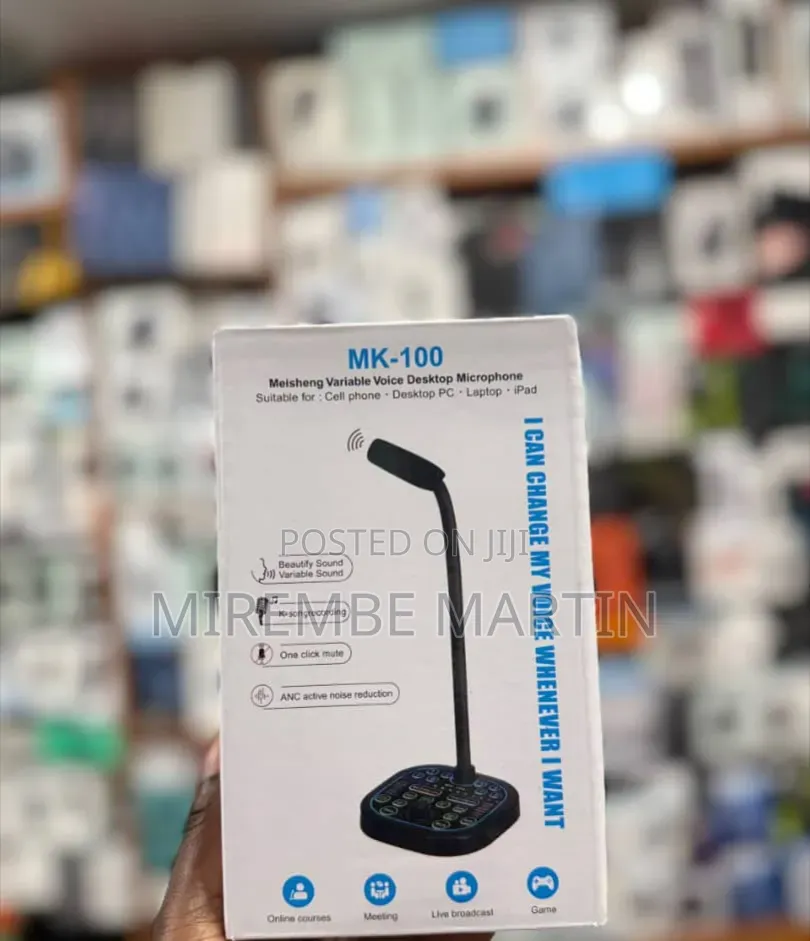 MK-100 Meisheng Variable Voice Desktop Microphone