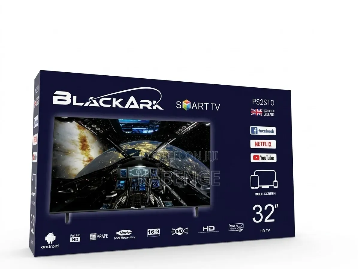 BLACKARK 32" Smart HD Android TV