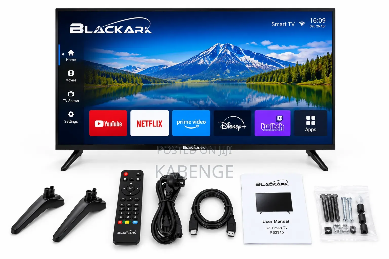 BLACKARK 32" Smart HD Android TV