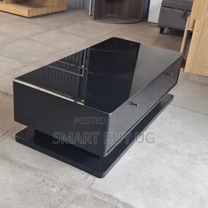 Brand New Glass Center Tables - Black - 120cm by 60cm - Kampala