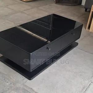 Brand New Glass Center Tables - Black - 120cm by 60cm - Kampala