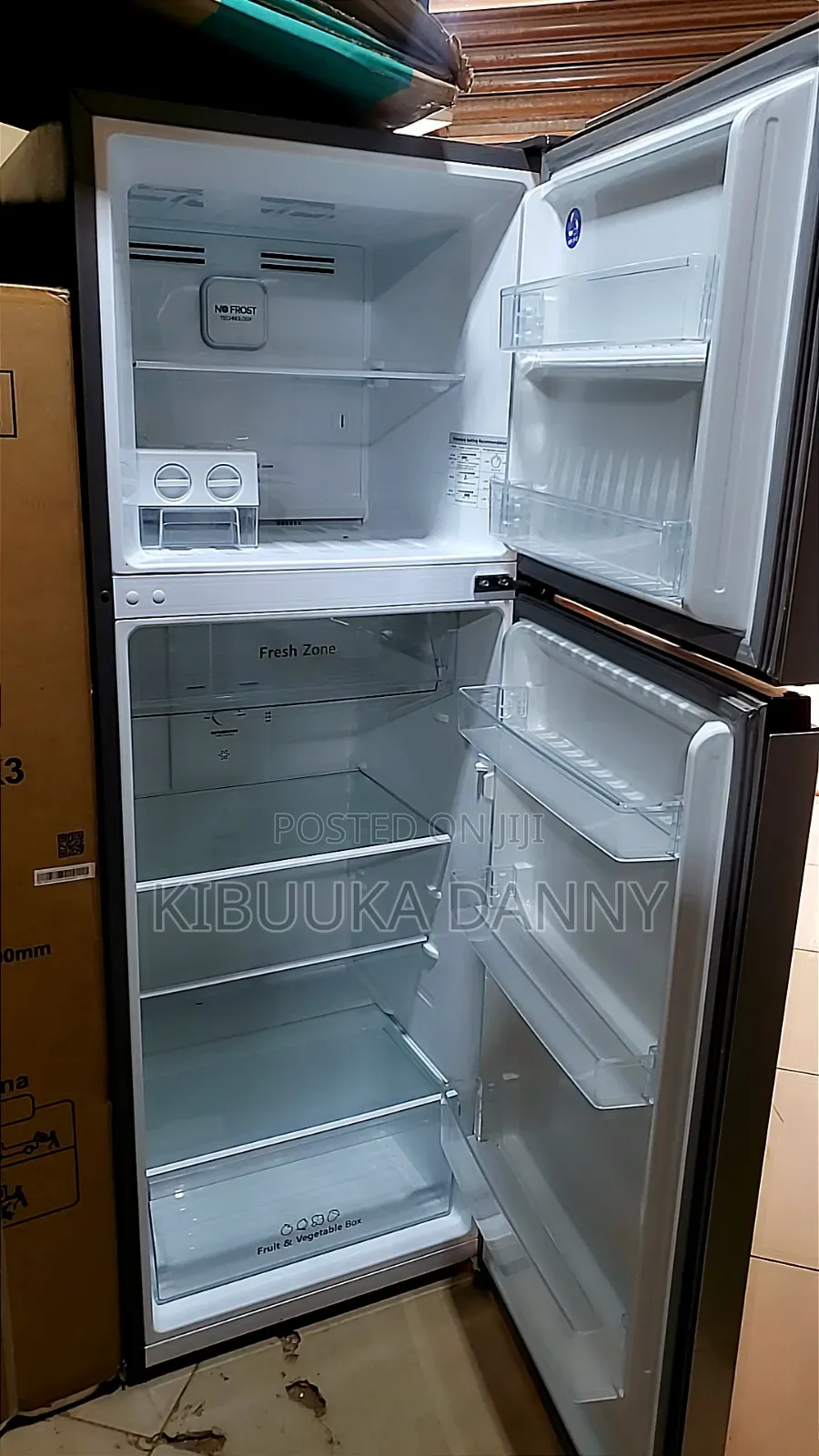 Fridge Hisense 419litres Double Door
