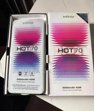New Infinix Hot 70 256 GB Black