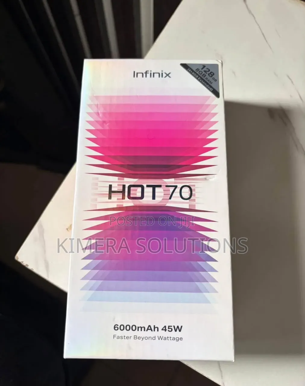 New Infinix Hot 70 256 GB Black