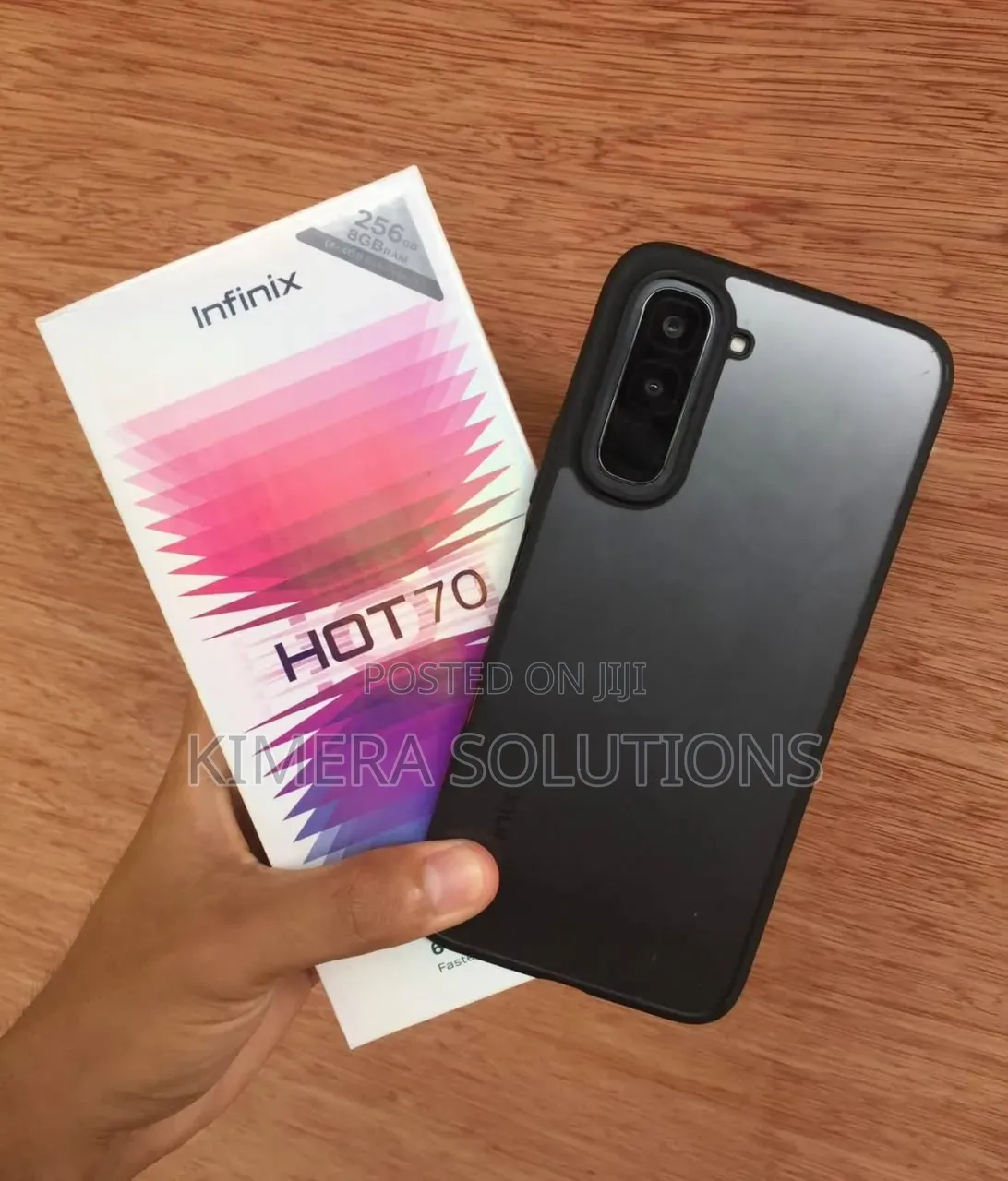 New Infinix Hot 70 256 GB Black