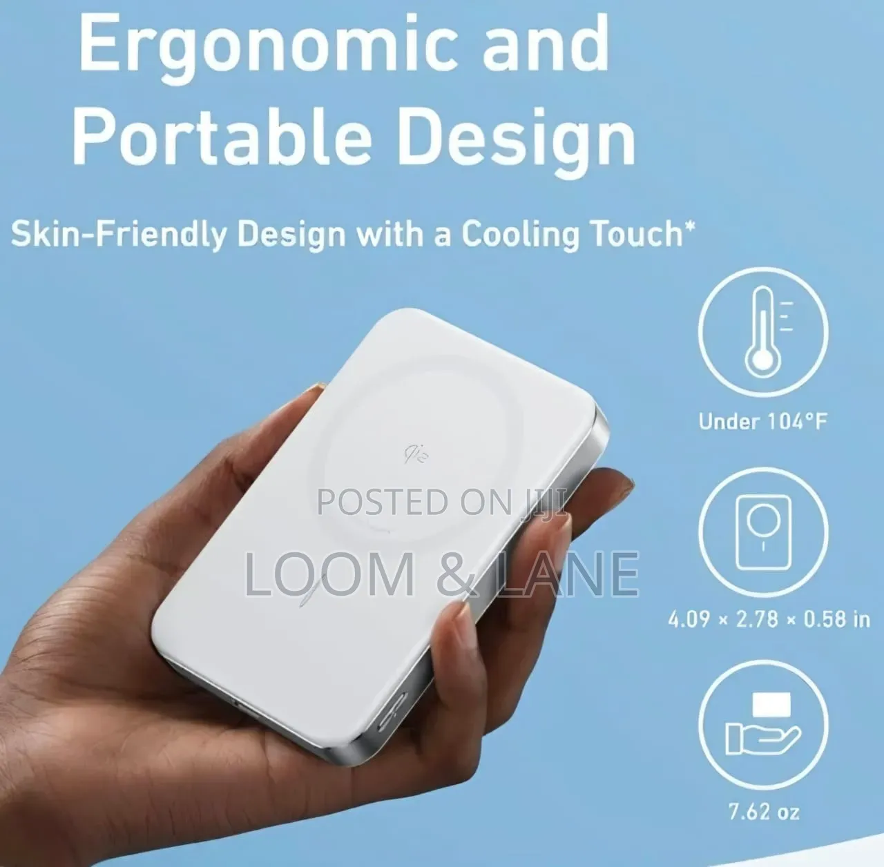 Anker MagGo Power Bank Ultra-Slim 10,000mAh Magnetic Battery Pack