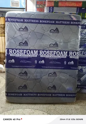 6*6*10 Inches Spring Mattresses. Bonnel Double Layer ( Rosefoam)