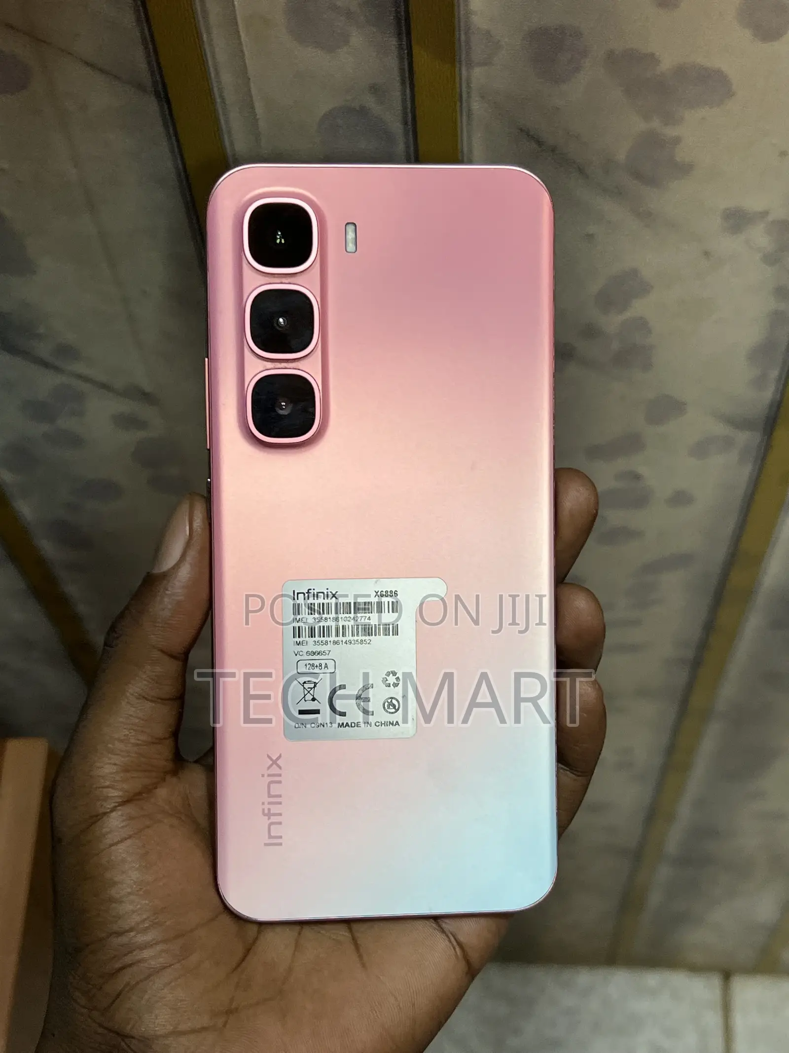Infinix Hot 60 Pro+ 128 GB Pink