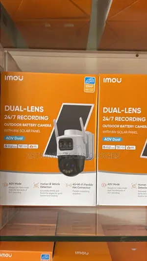 Solar Dual Lens Camera