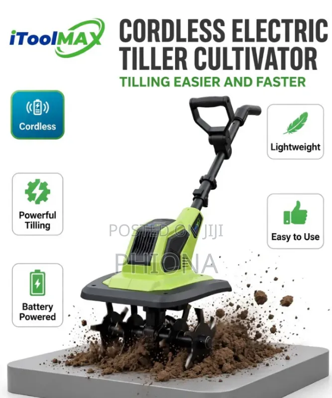Cordless Tiller Cultivator