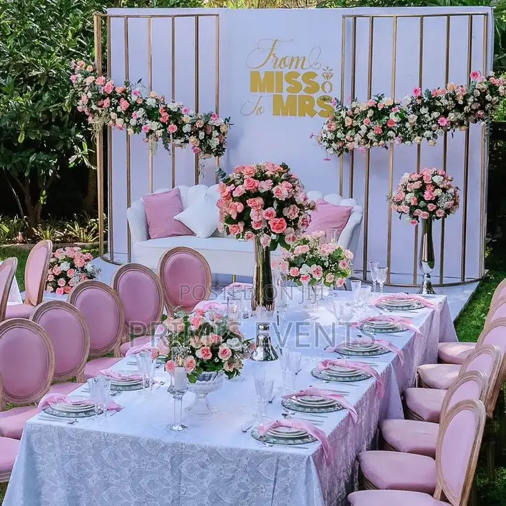 Bridal Shower Set Up