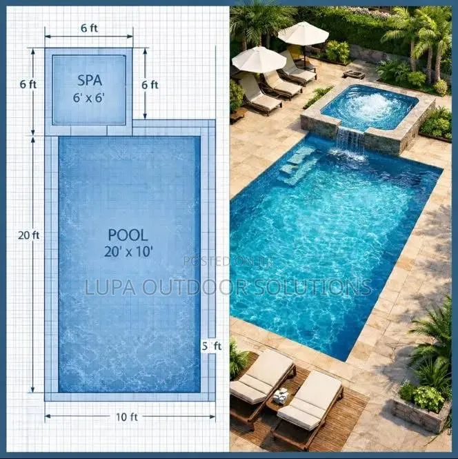 Swiming Pool Ideas for Your Compound
