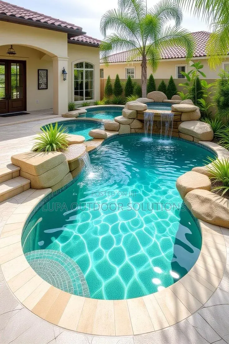 Swiming Pool Ideas for Your Compound