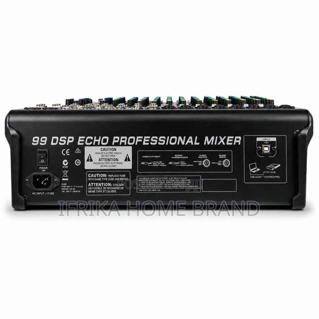 99 DSP ECHO 16 Channels PROFESSIONAL MIXER Amplifier