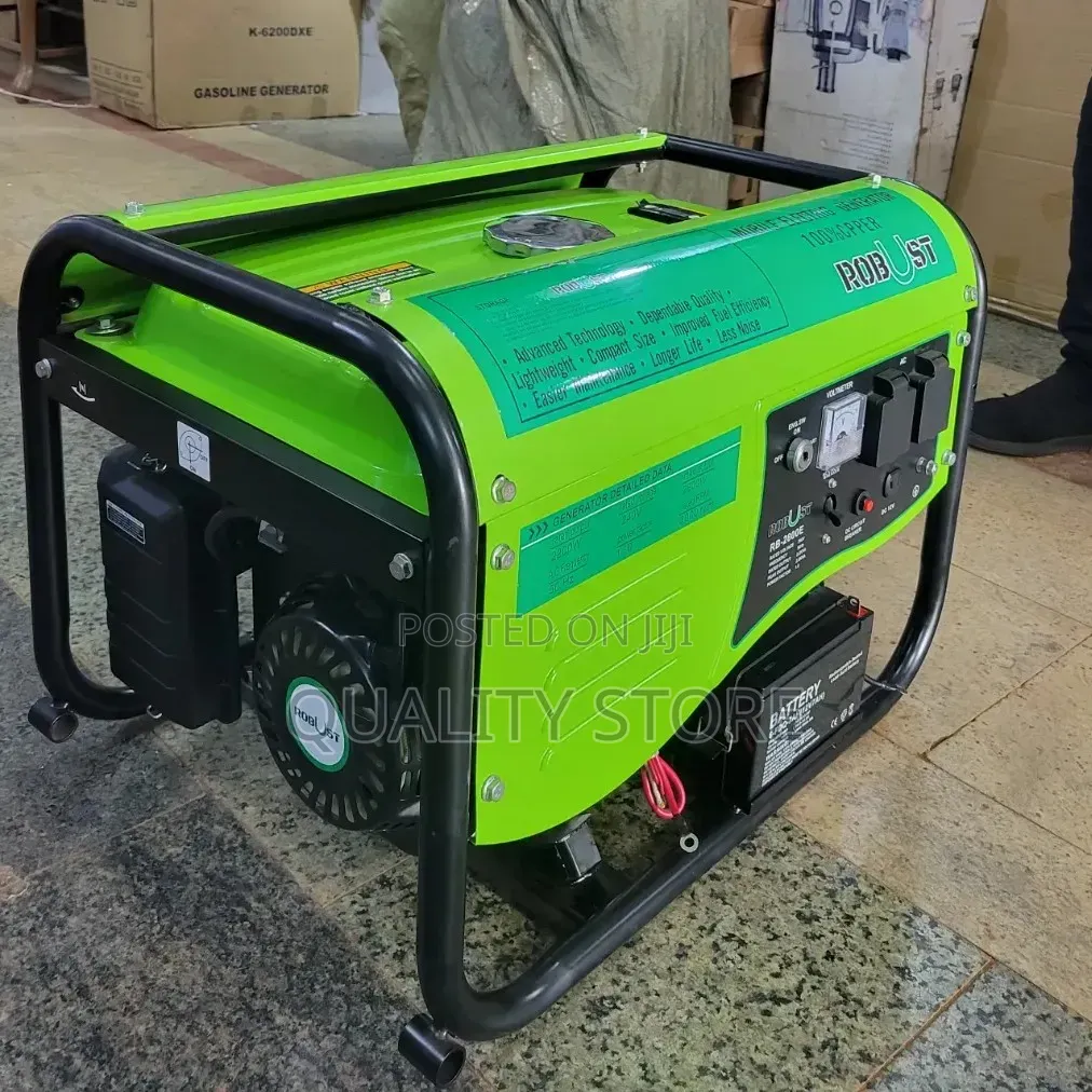 Robust 2 in 1 Starters Petrol Generator 3 Kv