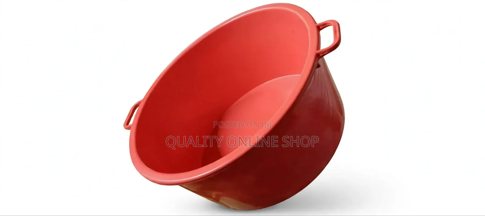 Large Plastic Basin With Handle