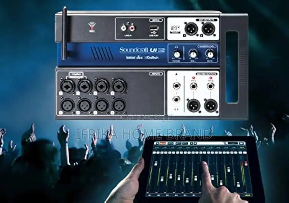 Soundcraft Ui12 12-Channel Remote-Controlled Digital Mixer