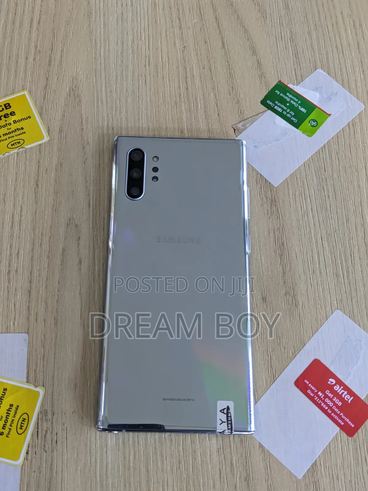Samsung Galaxy Note 10 Plus 5G 256 GB Silver