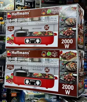 Hoffmans Combined Smart Hot Pot and Grill ~ HM3062