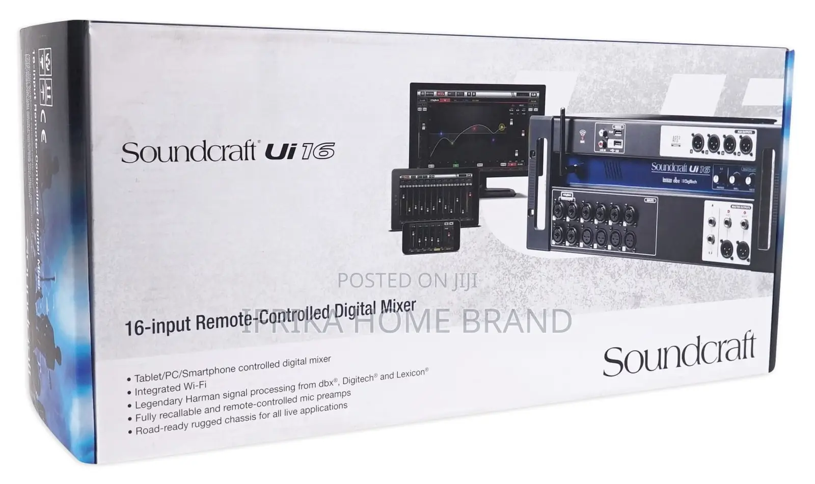 Soundcraft Ui16 16-Input Digital Mixer Remote-Controlled Digital Mixer