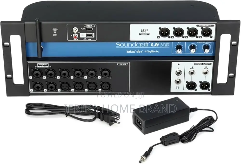 Soundcraft Ui16 16-Input Digital Mixer Remote-Controlled Digital Mixer