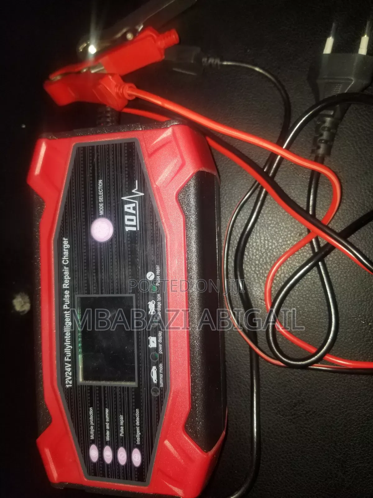 12v/24v 10amps Lead Acid Intelligent Pulse Repair Charger