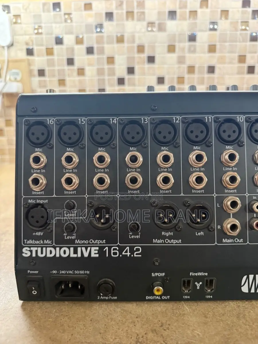 PreSonus StudioLive 16.0.2 Digital Mixer, 16-Channel