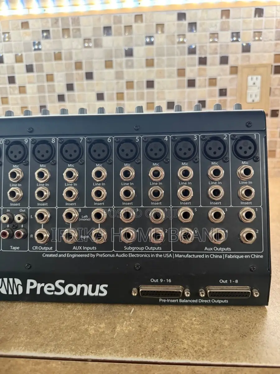 PreSonus StudioLive 16.0.2 Digital Mixer, 16-Channel