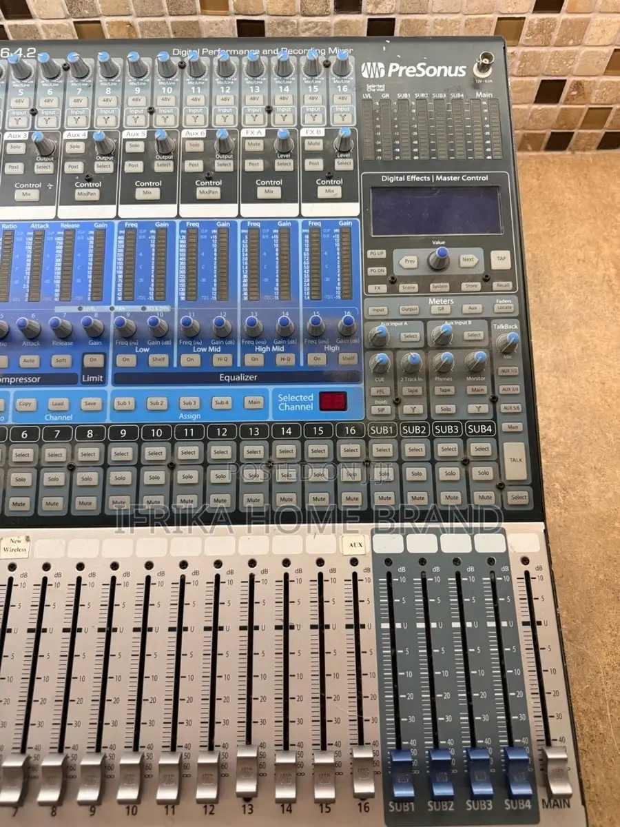 PreSonus StudioLive 16.0.2 Digital Mixer, 16-Channel