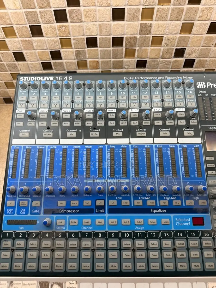 PreSonus StudioLive 16.0.2 Digital Mixer, 16-Channel