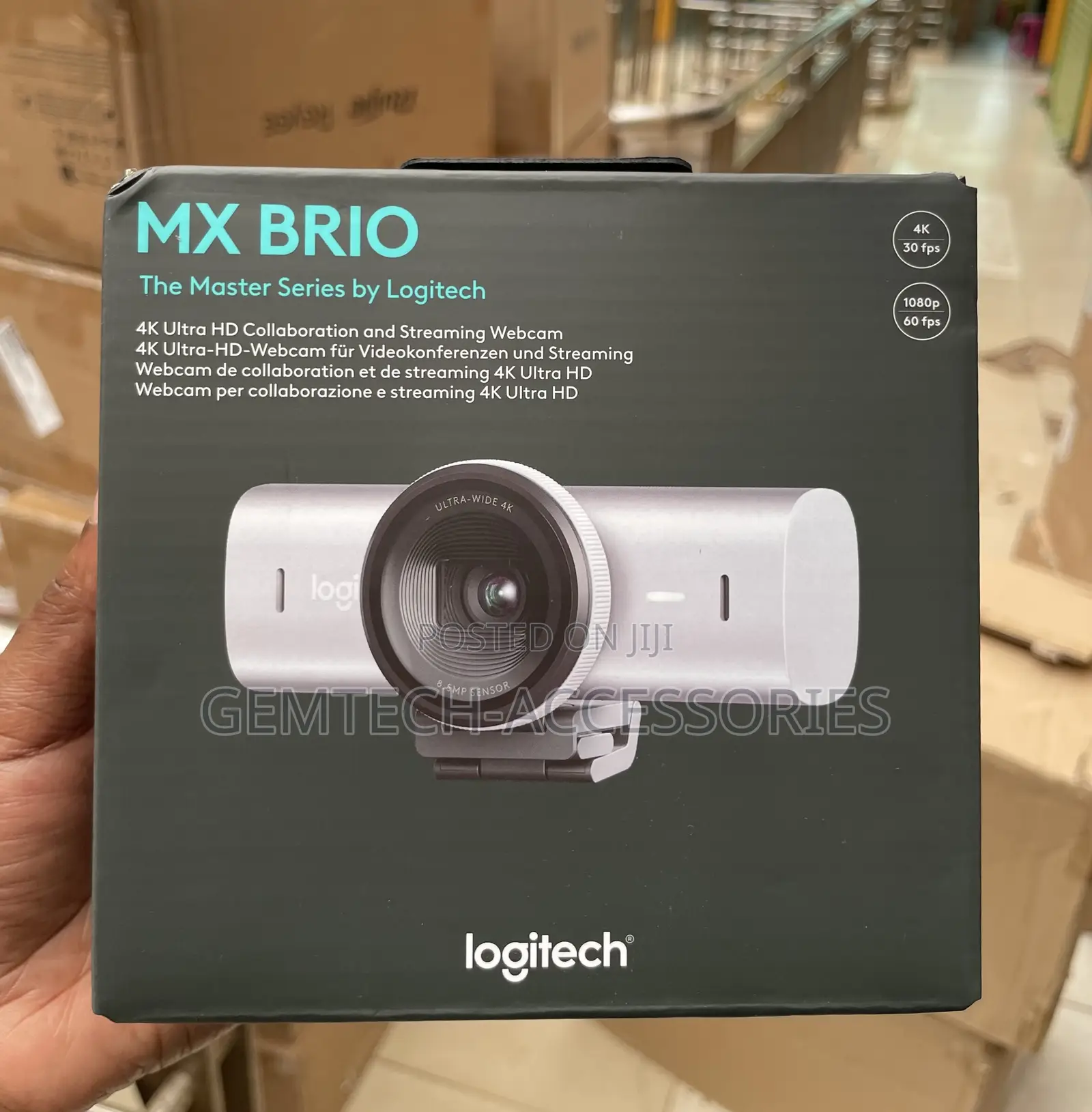 MX Brio Webcam