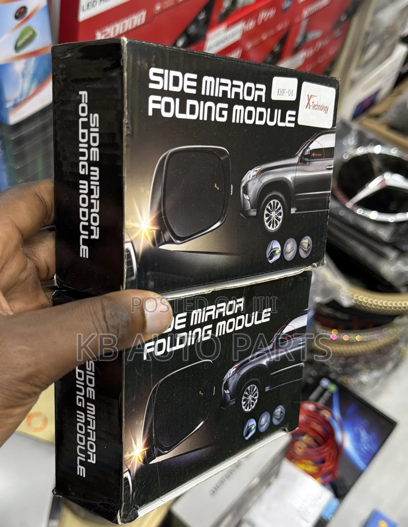 Side Mirror Auto Folding Module as You Lock/Unlock Doors